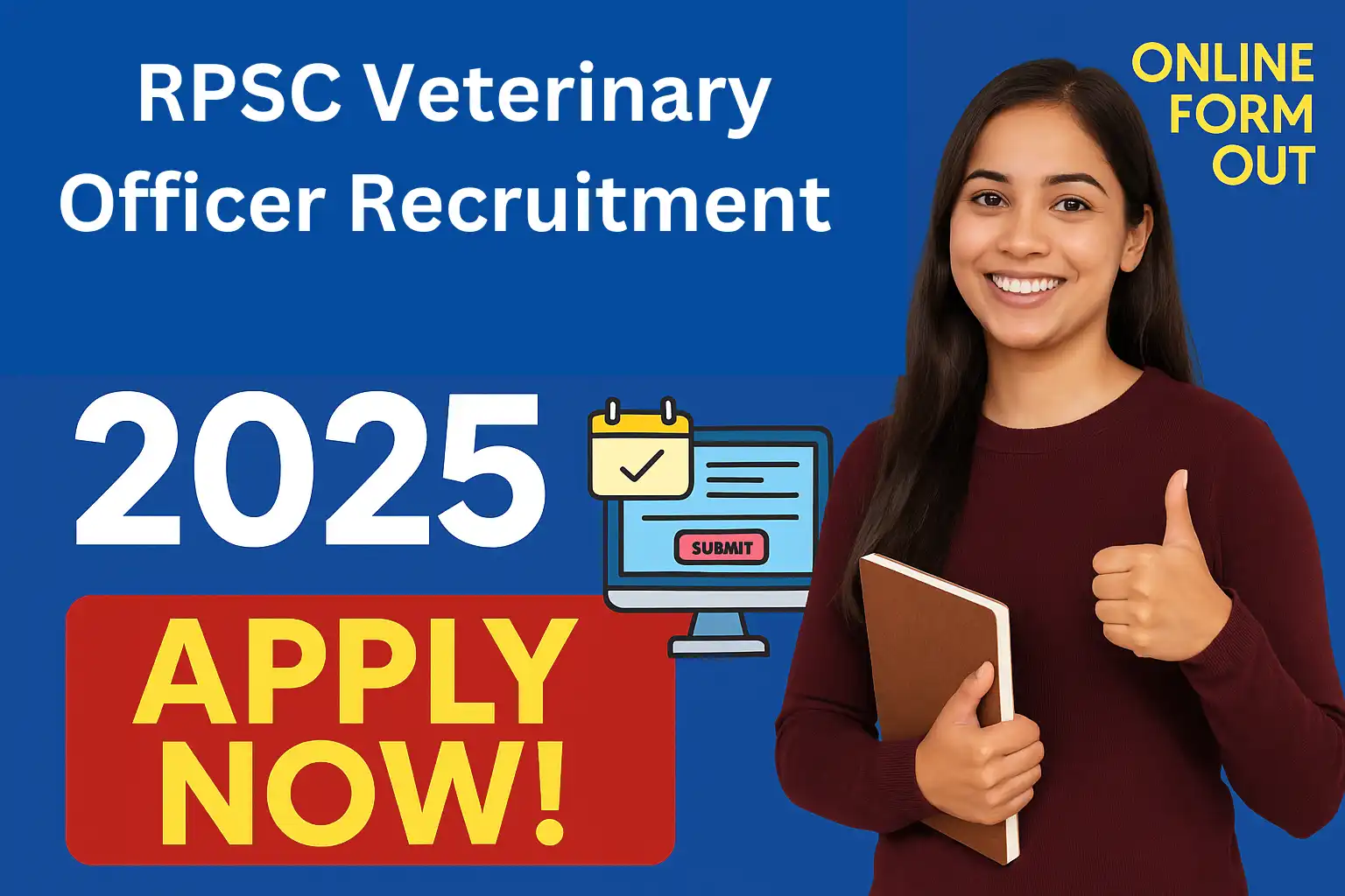 RPSC Veterinary Officer Recruitment