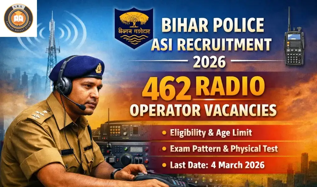Bihar Police BPSSC ASI Operation Recruitment 2026
