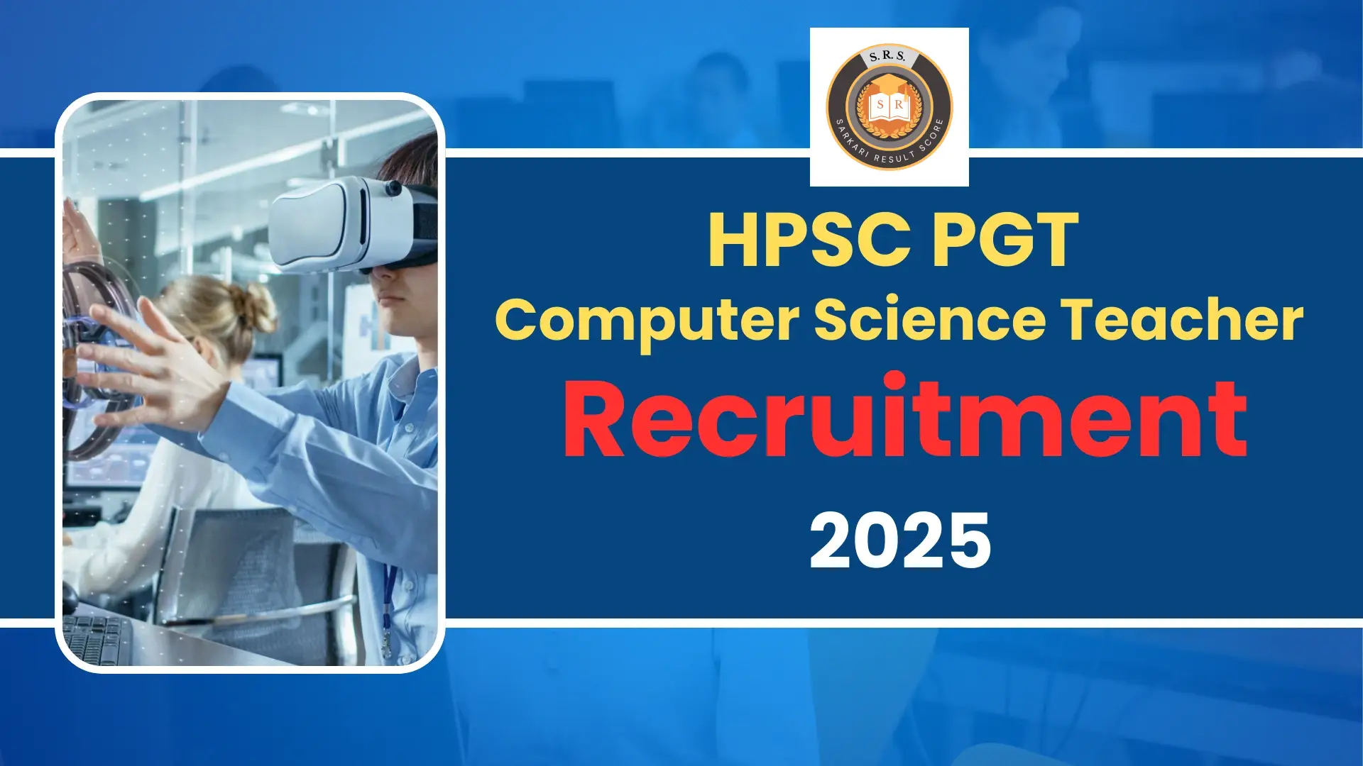 HPSC Haryana Post Graduate Computer Science Recruitment 2026